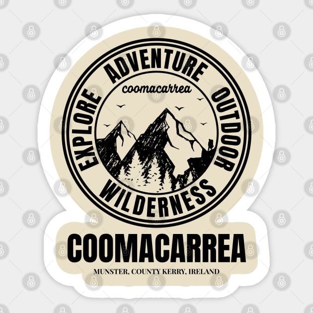 Irish Climbers - Kerry Ireland, Coomacarrea Mountain Sticker by Eire